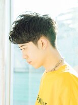 エクファ ヘア リゾート 大津 瀬田店(ex-fa hair resort)&nbsp;黒髪ボブルフネビージュ小顔ワンレンスペインカール