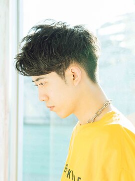 エクファ ヘア リゾート 大津 瀬田店(ex-fa hair resort) 黒髪ボブルフネビージュ小顔ワンレンスペインカール