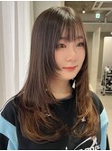 レイヤーカットナチュラルハイトーンデザインカラー[立川駅]