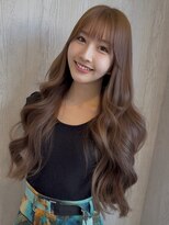 タブーセントラル(TABOO Central)&nbsp;キャラメルブラウン/レイヤーカット/河合秀明