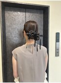 人気タイトツインアレンジ＊結婚式/お呼ばれ