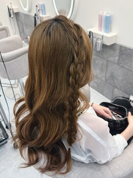 クラン 北新地店(Clan) 編みたらし/北新地ヘアセット