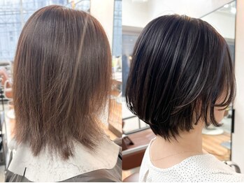 ヘアアンドメイク エジェリ(hair&make egerie)の写真/360℃似合わせカットでお悩み解決【白髪染め/白髪ぼかしハイライト/ボブ/メンズ/メンズパーマ/men's】