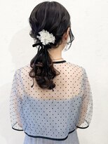 定額パーティヘアセット、ポニーテール、新宿韓国