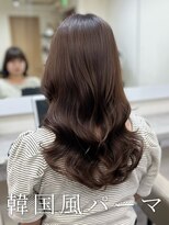 アミー 銀座(Ammy) #韓国風パーマ #コテ巻き風パーマ #ロングパーマ #パーマ
