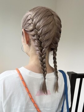 ナループロア ハチ(Nalu pu loa hachi) ダブルカラー/透明感カラー