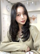 オニキス(ONYX)&nbsp;C235透明感チョコブラウン髪質改善トリートメント韓国レイヤー