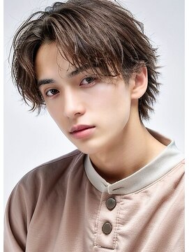 サンティエ 中央駅店(scintiller) 波巻きスパイラルツイストスパイラルパーママッシュメンズヘア