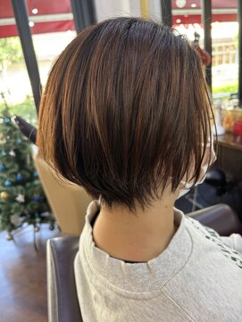 シャンプーボーイアネックス(SHAMPOO BOY Annex) 大人可愛いショートボブby ERINA