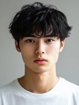 ヘアーアンドスパ フェリーチェ ミチ 野田屋町店(HAIR&SPA felice MICHI)&nbsp;【feliceMICHI 別曽 遥也】ニュアンスパーマ 束感