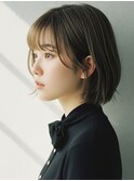 忙しい30代に人気！越谷の時短ショート×ヘーゼルグレージュ