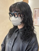 ラヴィズム 名駅店(LUVISM) ミディアム/レイヤー/顔周りレイヤー/艶カラー/パーマ