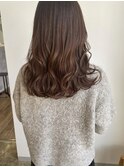 ［佐賀/ロングヘア/暖かみのあるブラウンカラー］