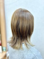 ビューティー サロン カワチ 中庄団地本店(Beauty Salon KAWACHI)&nbsp;くびれレイヤー×ハイトーングレージュ