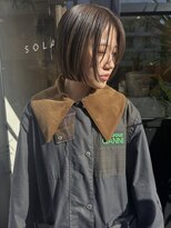 ソラス(SOLAS)&nbsp;ボブ×オリーブベージュ