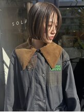 ソラス(SOLAS)&nbsp;ボブ×オリーブベージュ