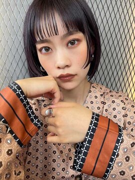 スリー バイ ベルベット 博多(THREE... by velvet) ディープパープル