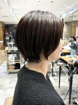 アフロート ルヴア(AFLOAT RUVUA)&nbsp;『岩田莉奈』新宿髪質改善　大人の魅力引き出す丸みショートボブ