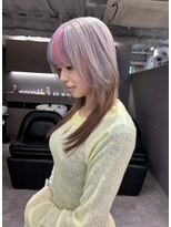 ロテサカエ(Lote.Sakae)&nbsp;着物ヘア/大人ガーリー/デザインカラー/似合わせカット/名古屋
