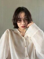 ヘアリゾートレガロ 瓢箪山店(Hair Resort regalo) マッシュウルフバレイヤージュレイヤーボブヘアカラーグレージュ