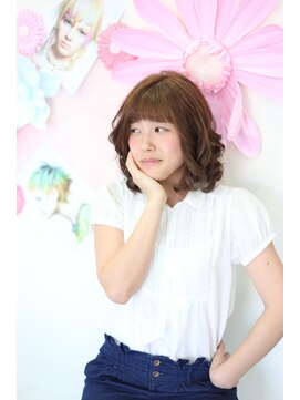 プラウド カーキーゆるふうわパーマ