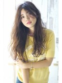 H 原宿＊ゆる柔 ベージュ『ミックスカール』【窪谷】