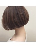パッツンボブだけど柔らか