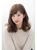 【ゆるふわスタイル】ぼさかわミディアム×ラベンダーアッシュ