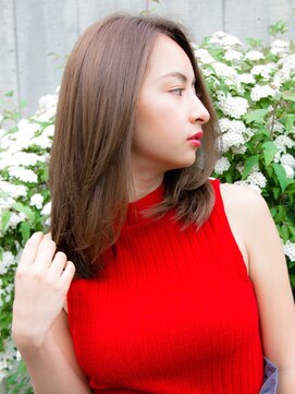 リリアン 表参道(relian) ナチュラル縮毛矯正で触りたく」なる髪に