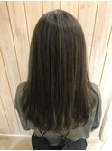 透け感抜群◎マットアッシュ