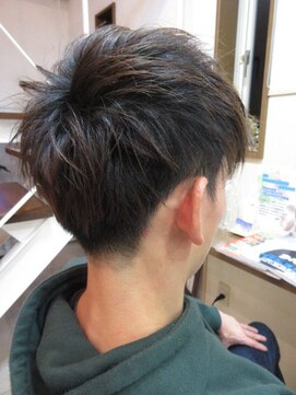 コアフィールフィス(COIFFURE fils) メンズツーブロック  束感ショート