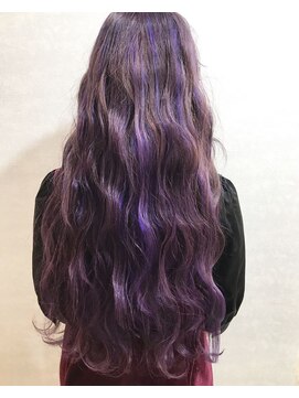 フロート 小阪店(float) センシュアルアイシーパープル_大人かわいい,結婚式,前下がり