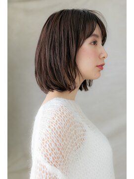 カバーヘア イヴ 戸頭店(COVER HAIR EVE) シースルー前髪大人かわいい小顔ボブウルフY戸頭20代30代40代