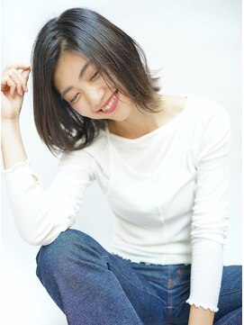 レスピア 銀座中央通り店(Respia) ナチュラル 外ハネボブ【銀座】30代40代50代