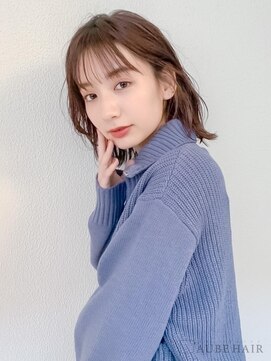 オーブ ヘアー シャノン 都城店(AUBE HAIR shanon) 20代・30代_くびれレイヤーボブ