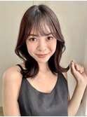 韓国風レイヤーカット オルチャンヘア