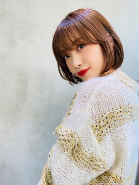 リベルテ(LIBERTE) ☆スタイル☆　LIBERTEショートボブ×ココアブラウン