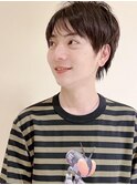 誰でも爽やかイケメンスタイル/ニュアンスカラー/前髪パーマ