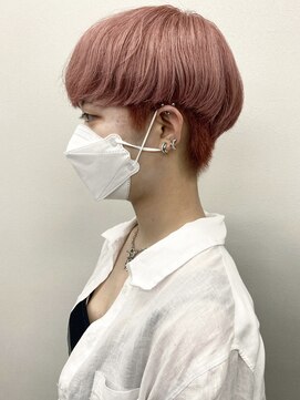 コード 四条河原町駅店(CHORD) 京都　河原町　ペールピンクカラー　ハイトーンカラー　韓国