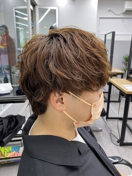 オムデュー(HOMME DEUX) 【KAITO】緩めスパイラルパーマ