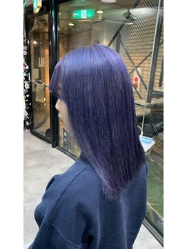 ラフ(LAFF) #黒髪#ボブルフ#ネビージュ#小顔#ワンレン