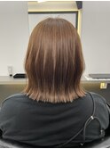 O-TETE 切りっぱなしスタイルベージュブラウン