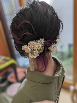 ナカジマ美容室 ヘアセット