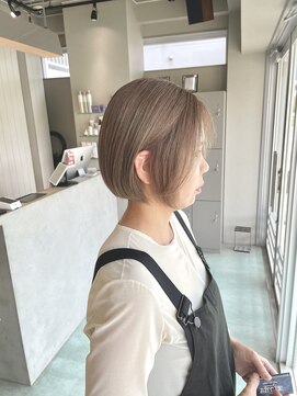 エイト 沖縄豊崎店(EIGHT toyosaki) 【EIGHT 豊崎】お客様スタイル_アッシュベージュ