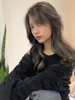 ヨロ 小岩(YOLO) 小岩ハイライトミルクティーグレージュレイヤーカット