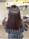 髪質改善/縮毛矯正/ロングヘアー/ツヤ髪/艶カラー/桂/西京区