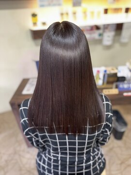 ヘアーメイクポリッシュ 桂店 髪質改善/縮毛矯正/ロングヘアー/ツヤ髪/艶カラー/桂/西京区