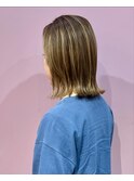 外はねボブ×ハイライト 20代30代40代50代