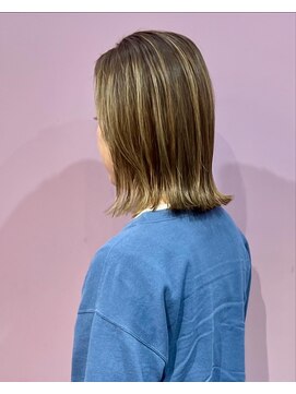 レジュール Rejouir 外はねボブ×ハイライト 20代30代40代50代