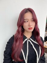 アリスバイブランニューリブ 難波店(ALICE by Brandnew×LIV)&nbsp;韓国ヘアくびれヘアレイヤーロング